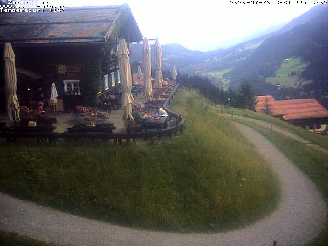 Archived image Webcam Alp "Sonna"