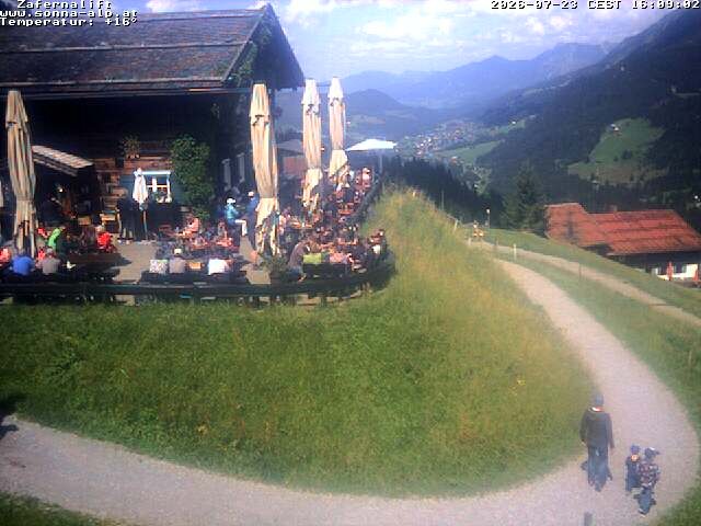 Archived image Webcam Alp "Sonna"