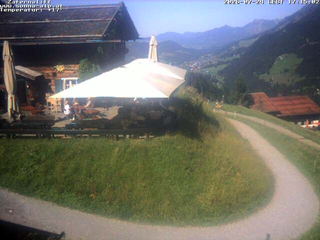 Archived image Webcam Alp "Sonna"