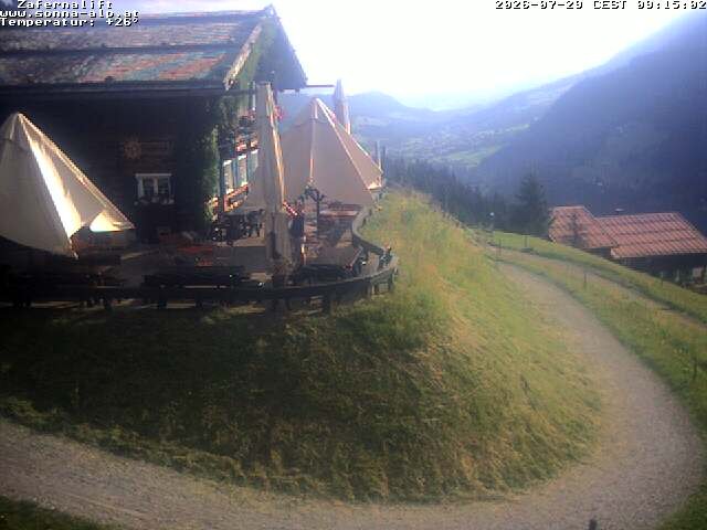 Archived image Webcam Alp "Sonna"