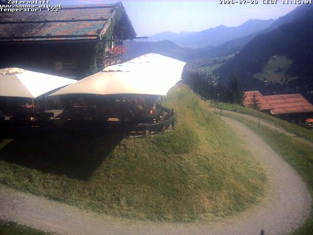 Archived image Webcam Alp "Sonna"