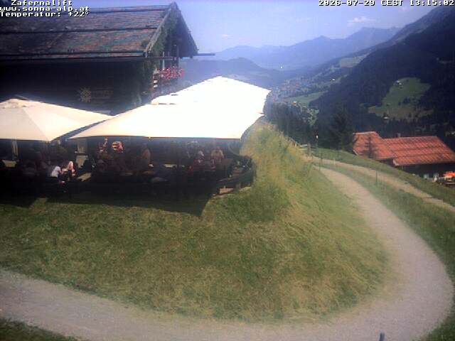 Archived image Webcam Alp "Sonna"