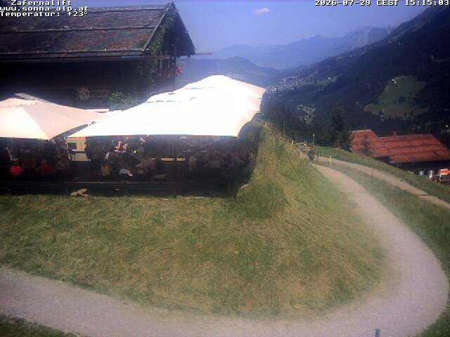 Archived image Webcam Alp "Sonna"