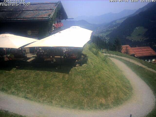 Archived image Webcam Alp "Sonna"