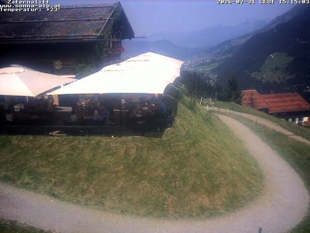 Archived image Webcam Alp "Sonna"