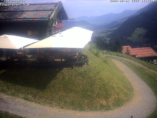 Archiv Foto Webcam Sonna Alp