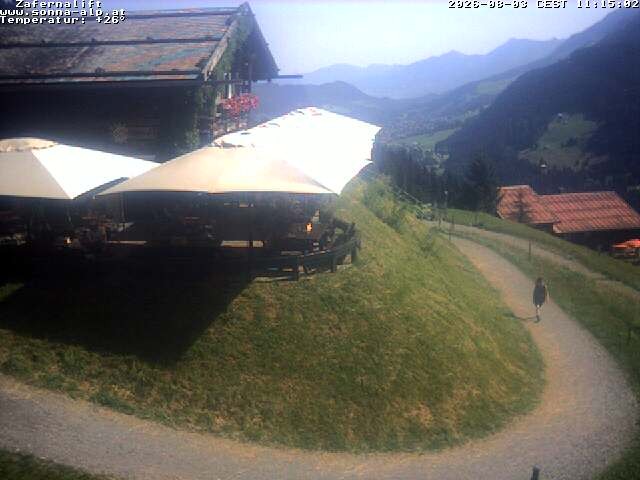 Archiv Foto Webcam Sonna Alp