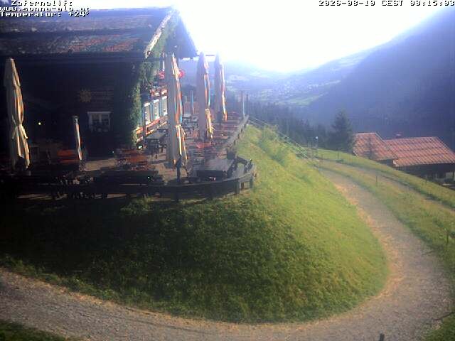 Archived image Webcam Alp "Sonna"
