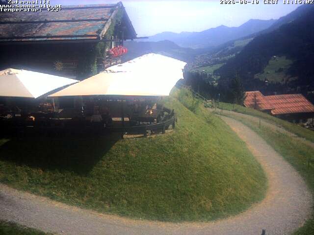 Archiv Foto Webcam Sonna Alp