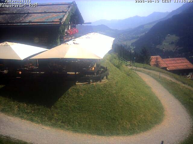 Archiv Foto Webcam Sonna Alp