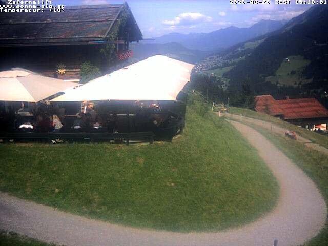 Archiv Foto Webcam Sonna Alp