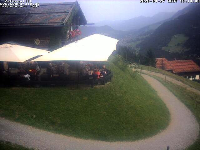 Archived image Webcam Alp "Sonna"