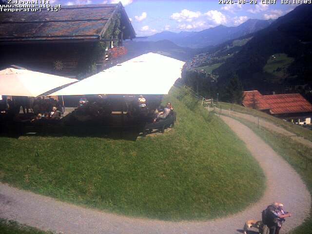Archiv Foto Webcam Sonna Alp