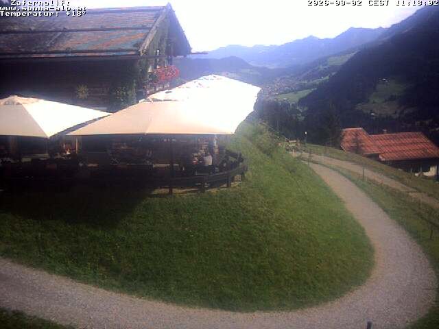 Archived image Webcam Alp "Sonna"