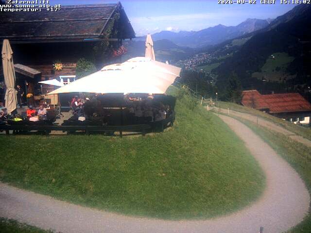 Archiv Foto Webcam Sonna Alp