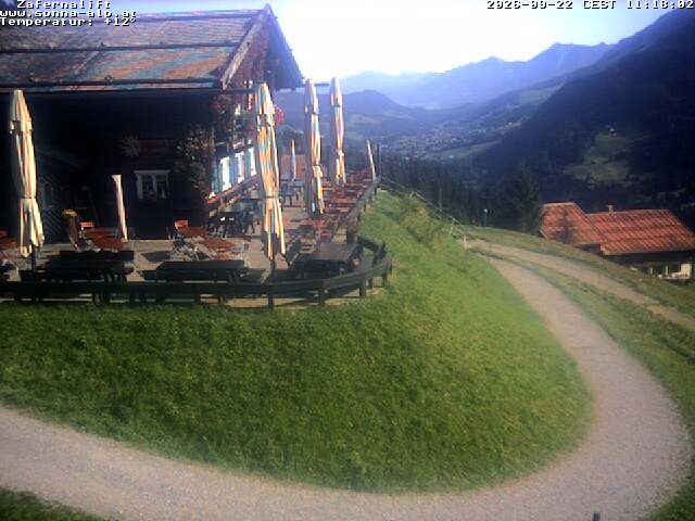 Archived image Webcam Alp "Sonna"