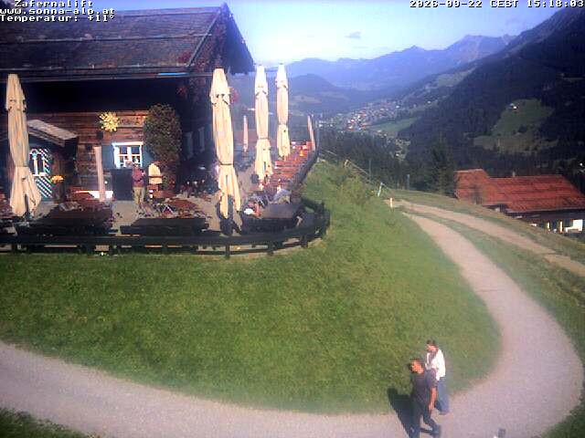 Archived image Webcam Alp "Sonna"
