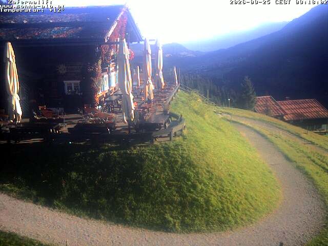 Archived image Webcam Alp "Sonna"