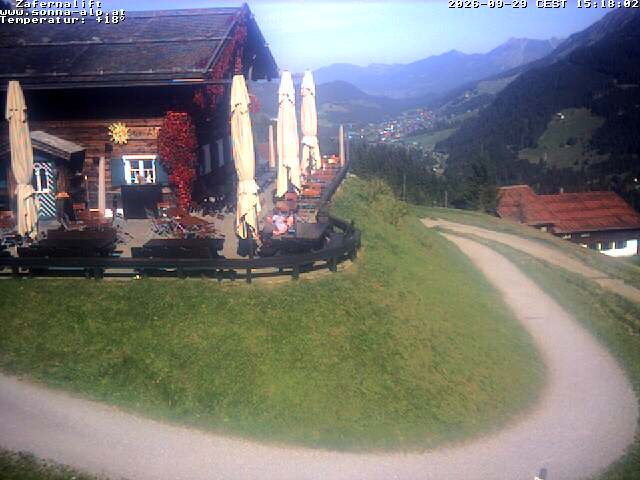 Archiv Foto Webcam Sonna Alp