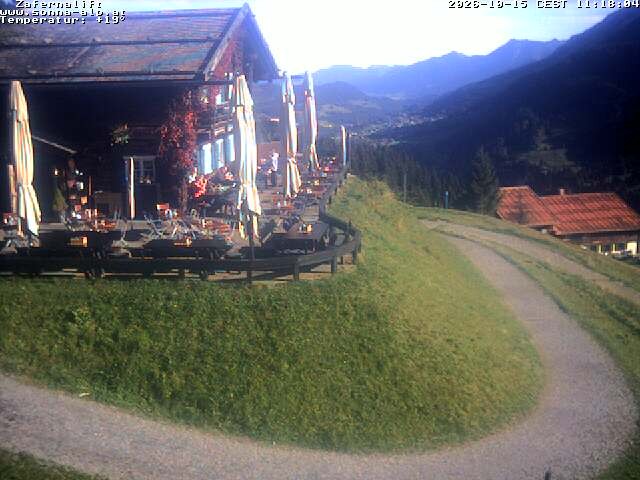 Archived image Webcam Alp "Sonna"