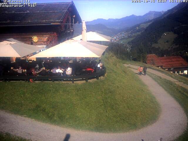Archived image Webcam Alp "Sonna"