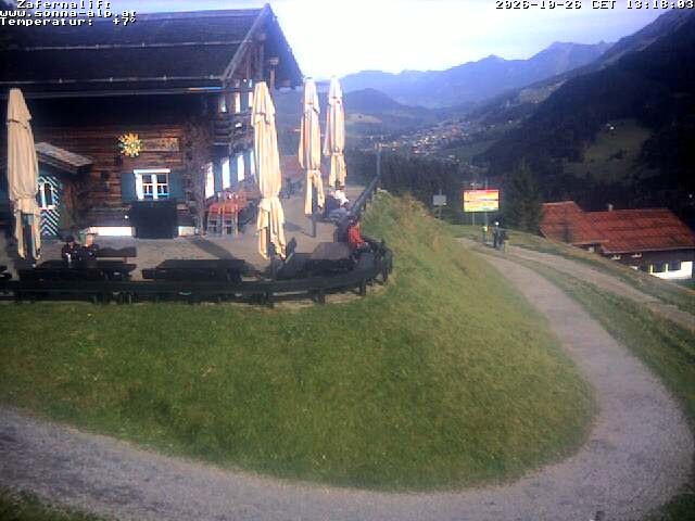 Archived image Webcam Alp "Sonna"