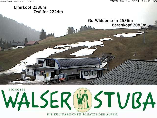 Archiv Foto Webcam Hotel für Bergfreunde - Walserstuba