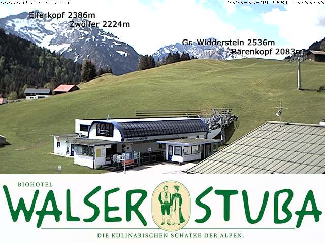 Archiv Foto Webcam Hotel für Bergfreunde - Walserstuba