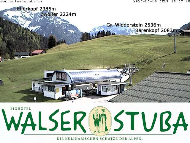 Archiv Foto Webcam Hotel für Bergfreunde - Walserstuba