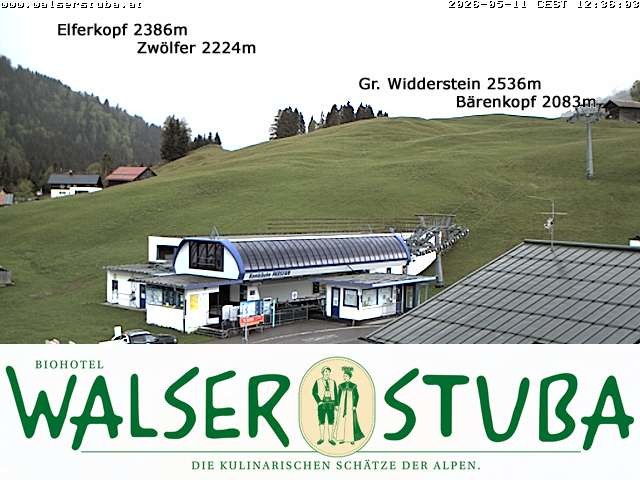 Archiv Foto Webcam Hotel für Bergfreunde - Walserstuba
