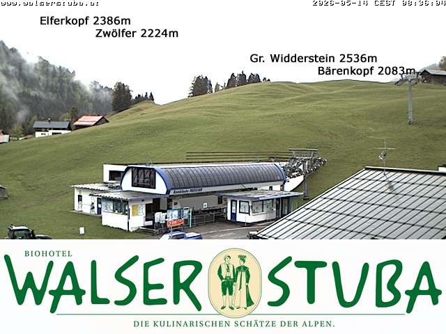 Archiv Foto Webcam Hotel für Bergfreunde - Walserstuba