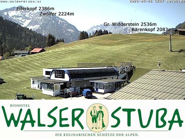Archiv Foto Webcam Hotel für Bergfreunde - Walserstuba