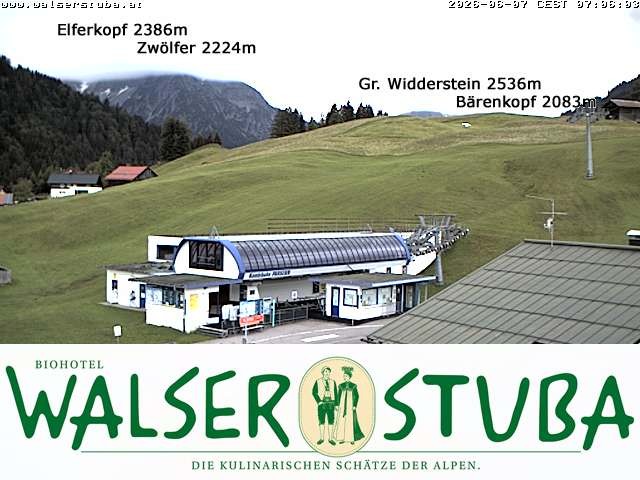 Archiv Foto Webcam Hotel für Bergfreunde - Walserstuba