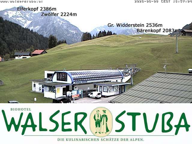 Archiv Foto Webcam Hotel für Bergfreunde - Walserstuba
