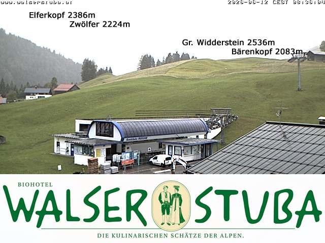 Archiv Foto Webcam Hotel für Bergfreunde - Walserstuba