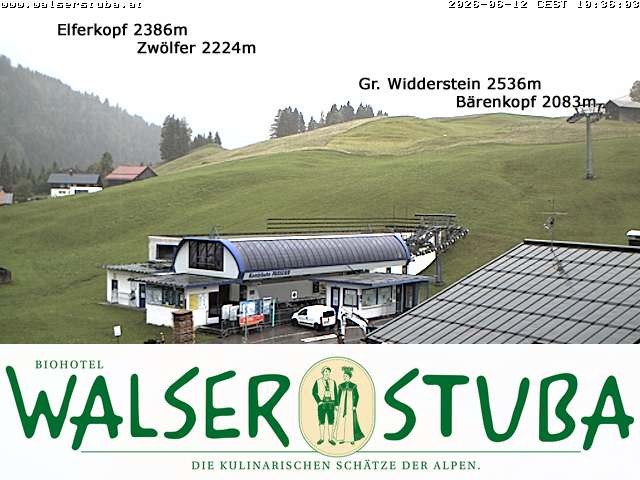 Archiv Foto Webcam Hotel für Bergfreunde - Walserstuba