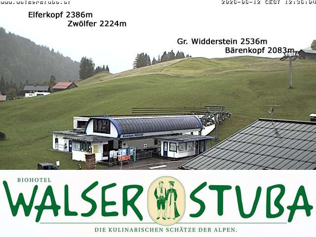 Archiv Foto Webcam Hotel für Bergfreunde - Walserstuba