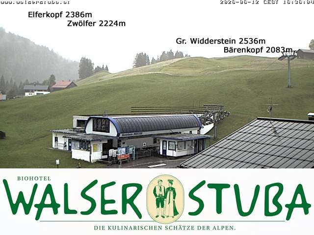 Archiv Foto Webcam Hotel für Bergfreunde - Walserstuba