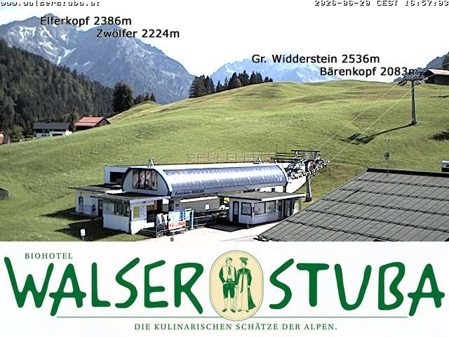 Archiv Foto Webcam Hotel für Bergfreunde - Walserstuba