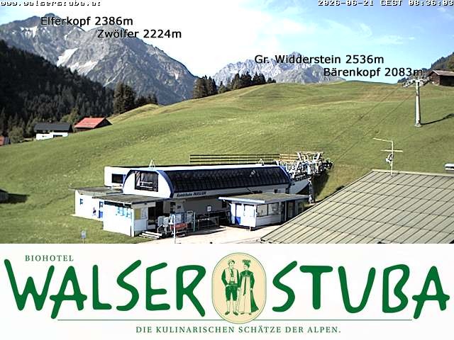Archiv Foto Webcam Hotel für Bergfreunde - Walserstuba