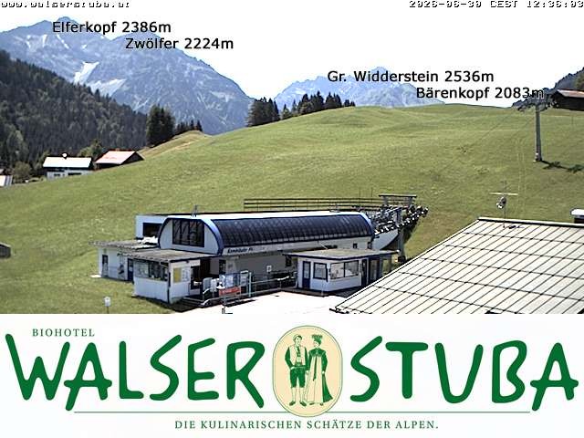 Archived image Webcam Hotel "Walserstuba"