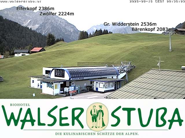 Archiv Foto Webcam Hotel für Bergfreunde - Walserstuba