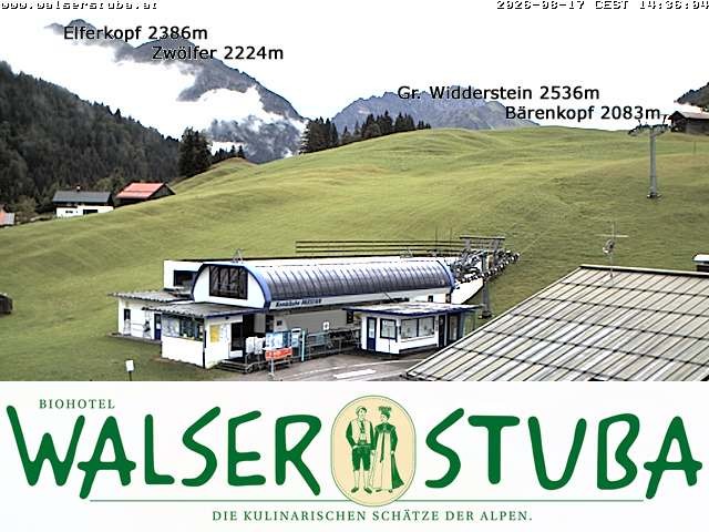 Archiv Foto Webcam Hotel für Bergfreunde - Walserstuba