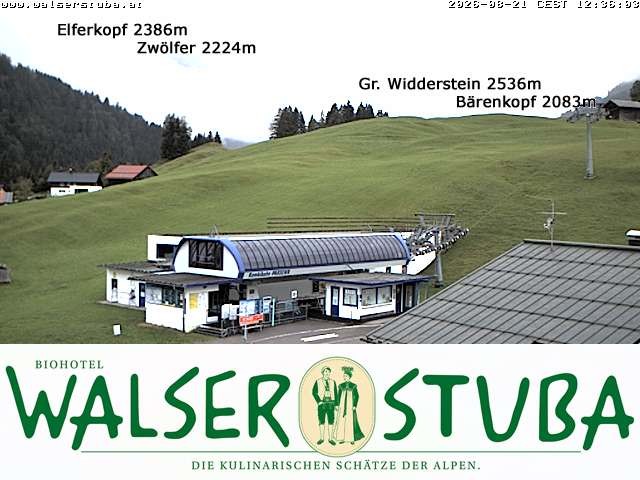Archiv Foto Webcam Hotel für Bergfreunde - Walserstuba
