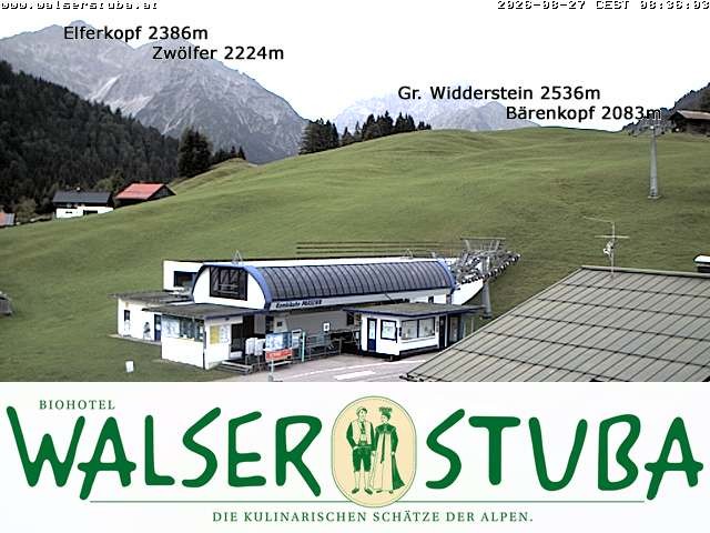 Archiv Foto Webcam Hotel für Bergfreunde - Walserstuba