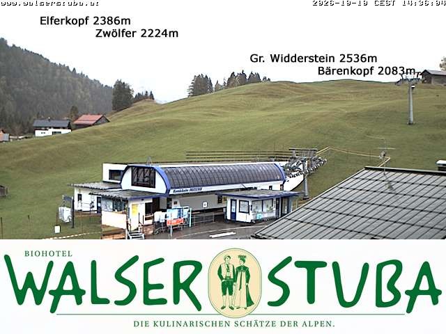 Archiv Foto Webcam Hotel für Bergfreunde - Walserstuba