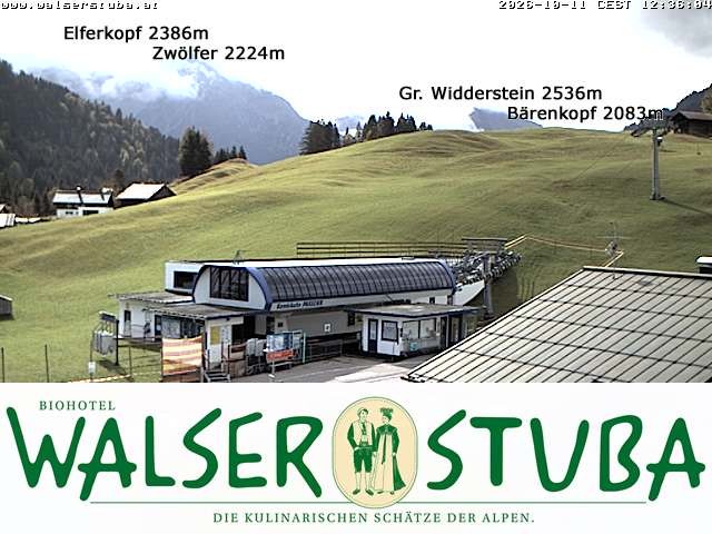 Archiv Foto Webcam Hotel für Bergfreunde - Walserstuba