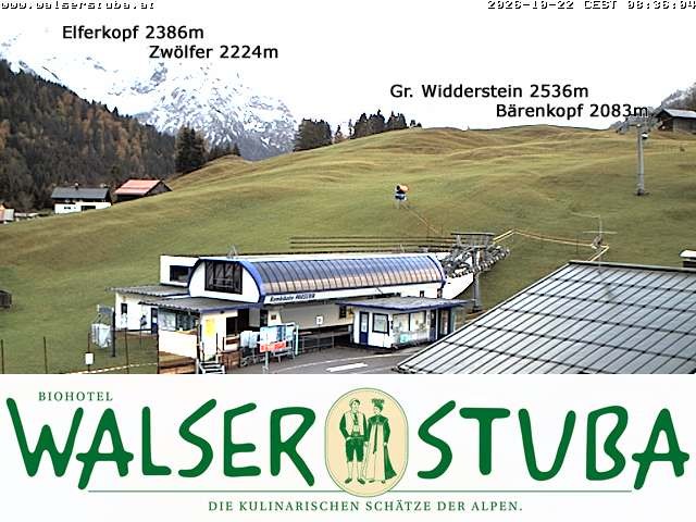 Archiv Foto Webcam Hotel für Bergfreunde - Walserstuba
