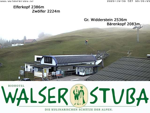 Archiv Foto Webcam Hotel für Bergfreunde - Walserstuba