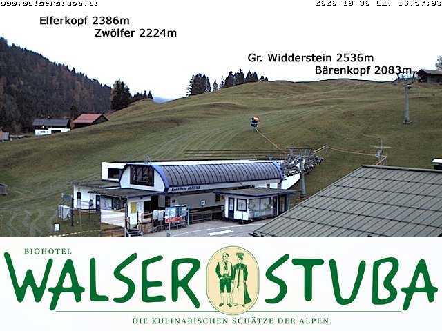 Archived image Webcam Hotel "Walserstuba"